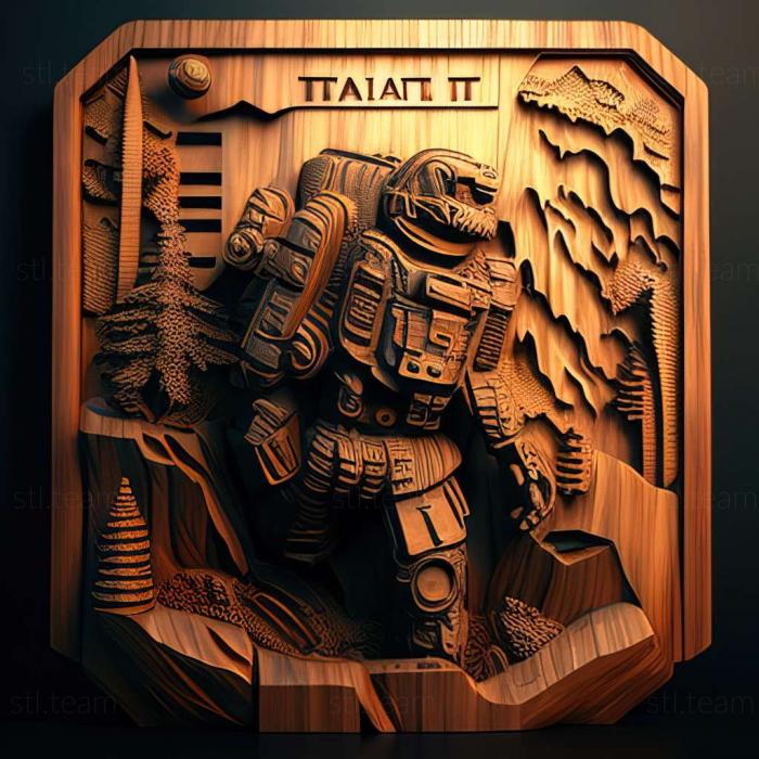 3D model Titanfall Expedition game (STL)